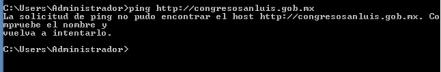 Inaccesible portal de transparencia del Congreso