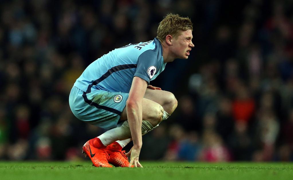 Manchester City pierde a Kevin De Bruyne