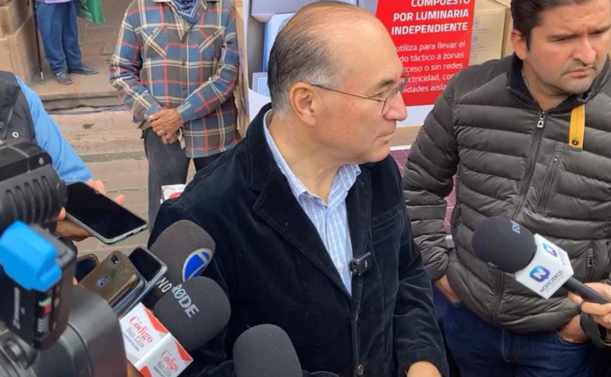 Enrique Galindo Ceballos adelantó que el Ayuntamiento de la capital no contempla incremento a impuestos para el 2024. Foto: Xochiquetzal Rangel