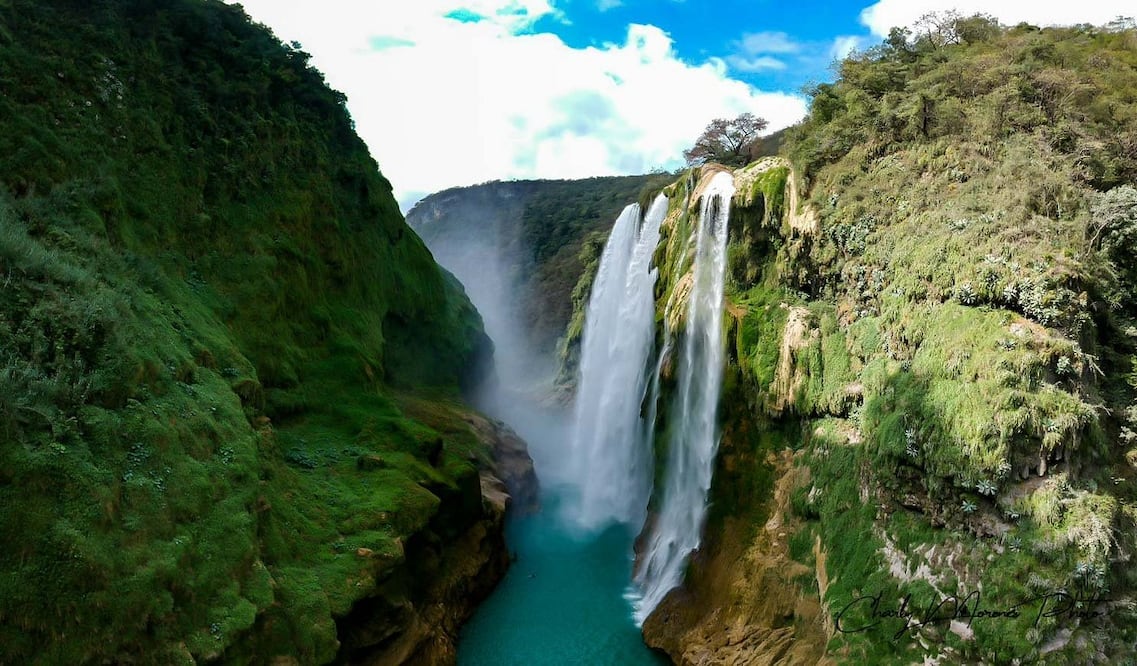 Cascada de Tamul. Foto: Tripadvisor Huasteca Azul