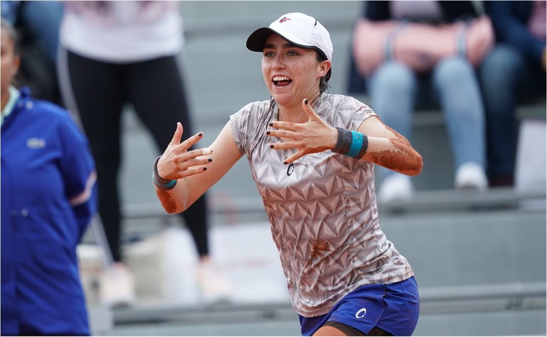¿Quién es Fernanda Contreras, la potosina que ganó y cantó el 'Cielito Lindo' en Roland Garros?