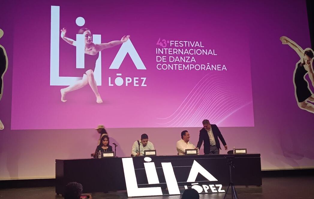 Anuncian la edición 43 del Festival Internacional de Danza Contemporánea Lila López en SLP. Fotos: Xochiquetzal Rangel