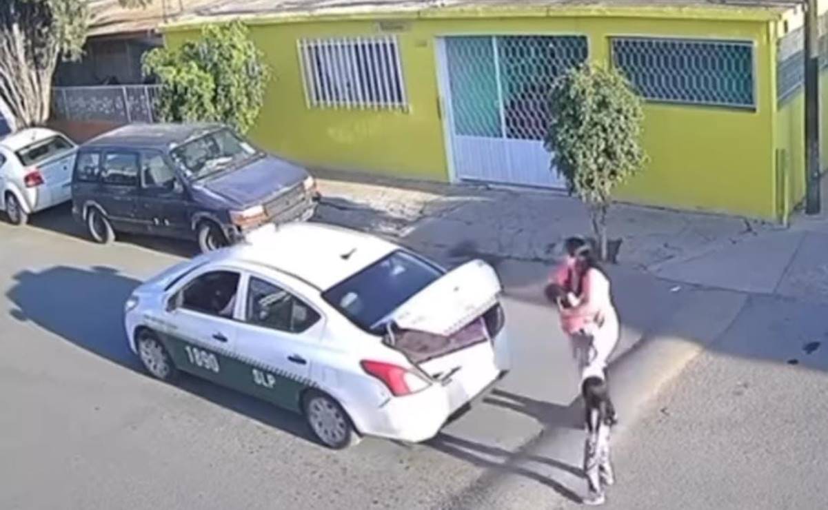 Suspenden licencia de taxista de San Luis tras polémico robo de regalos