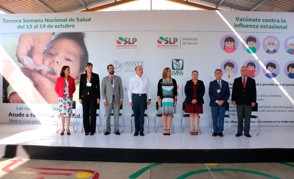 Inicia en SLP campaña de vacunación contra la influenza