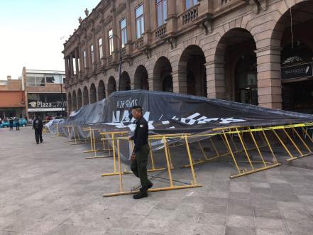 Colapsa estructura en Fundadores 