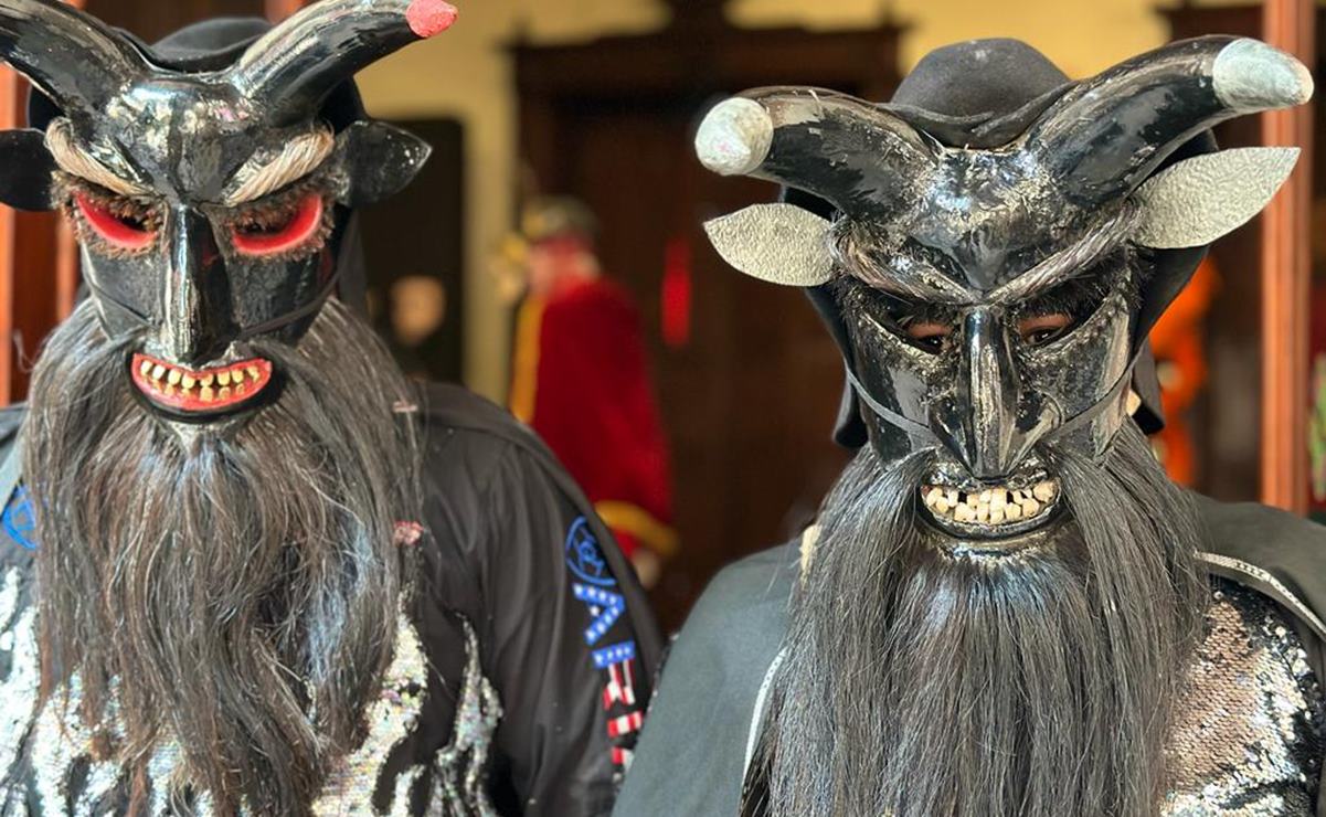 La fiesta de Los Diablos, tradición de la etnia Xi úi de San Luis Potosí en Semana Santa