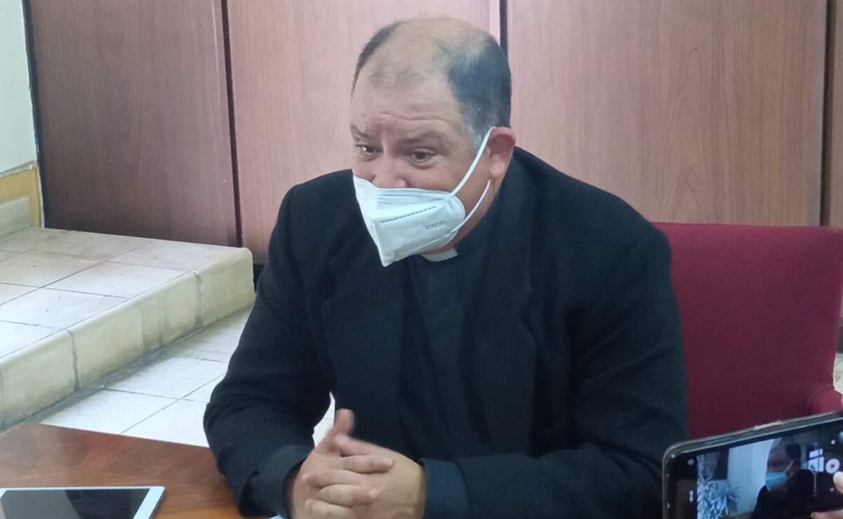 El vocero del arzobispado de San Luis, Juan Jesús Priego, dijo que los recientes actos de violencia son una burla a la autoridad. Foto: Samuel Estrada