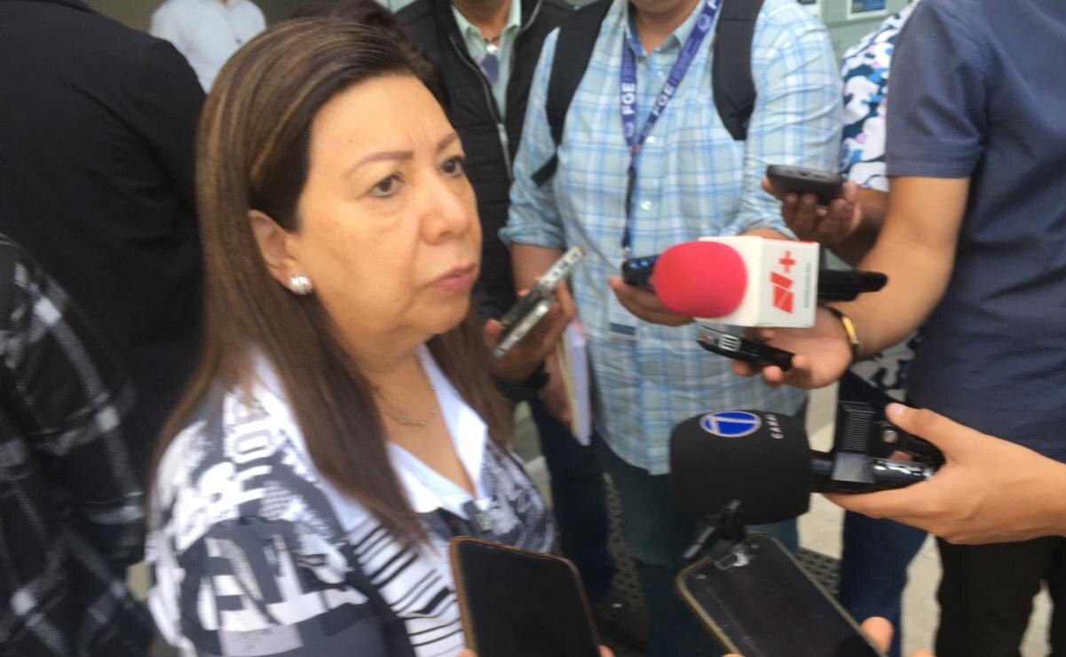 La fiscal de SLP habla sobre la riña entre taxistas. Foto: Samuel Estrada