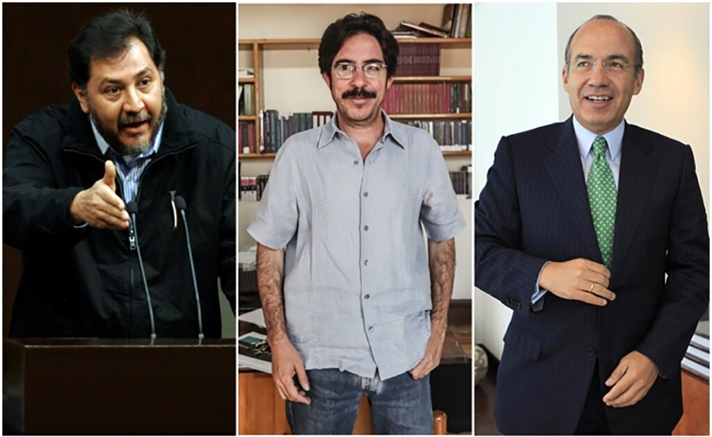 Calderón reprueba a embajador; "¿Quién no ha robado un libro?", justifican Noroña y Salmerón