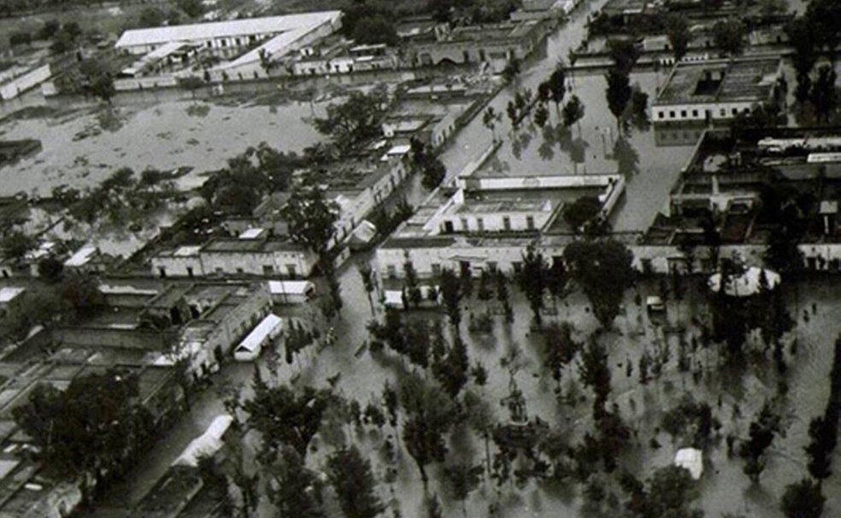 La noche en la que San Luis Potosí quedó bajo el agua