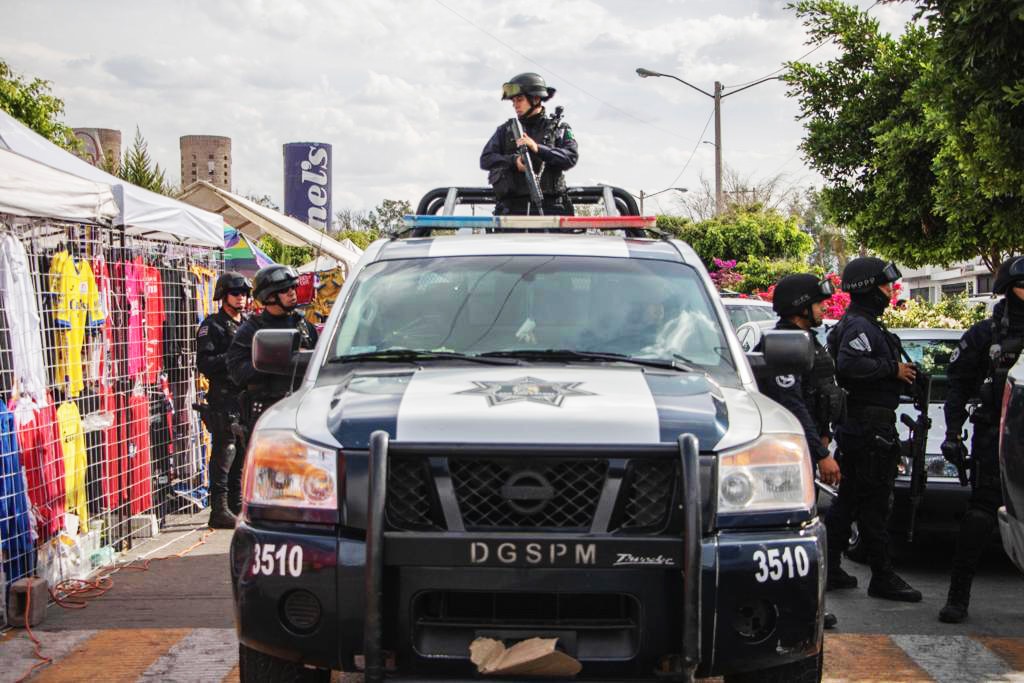 Listo operativo de seguridad para Atlético de San Luis vs Pumas