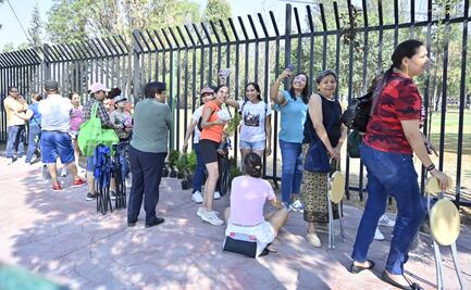Potosinos cambian árboles por boletos para concierto de Magneto y Mercurio en el parque Tangamanga 