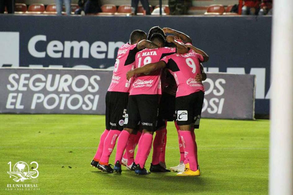 Atlético de San Luis remonta en casa ante Cafetaleros