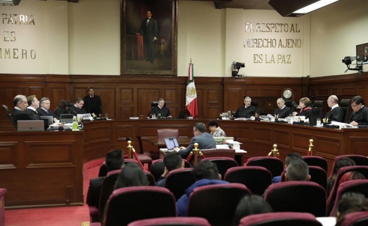 Los ministros de la Corte