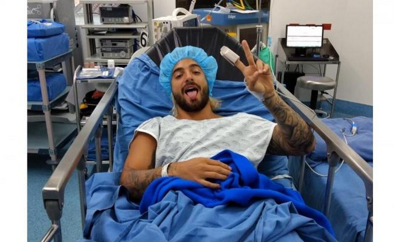 Maluma revela motivo de su visita al hospital