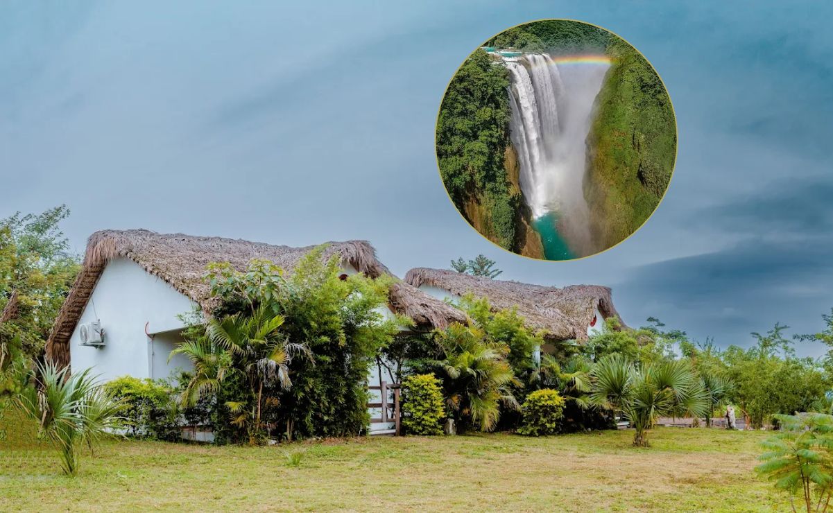 Cabañas en SLP para despertar cerca de la cascada de Tamul
