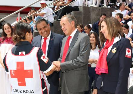 Gobernador invita a participar en colecta anual de la Cruz Roja