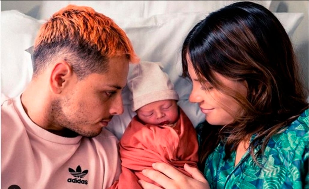 Nace el primer hijo de "Chicharito" Hernández