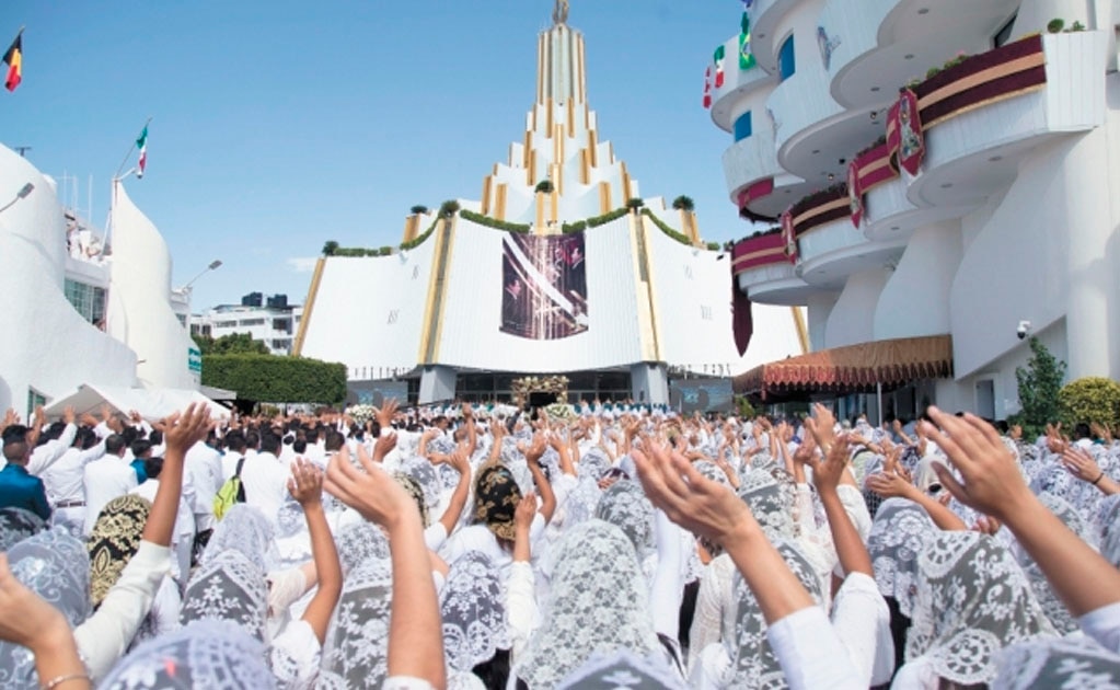 En 2018, alrededor de 500 mil personas de 57 países participaron en la Santa Convocación, la celebración más importante de La Luz del Mundo. Fotos: ARCHIVO. EL UNIVERSAL