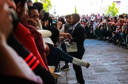 Crónica. El color de la visita de AMLO en SLP