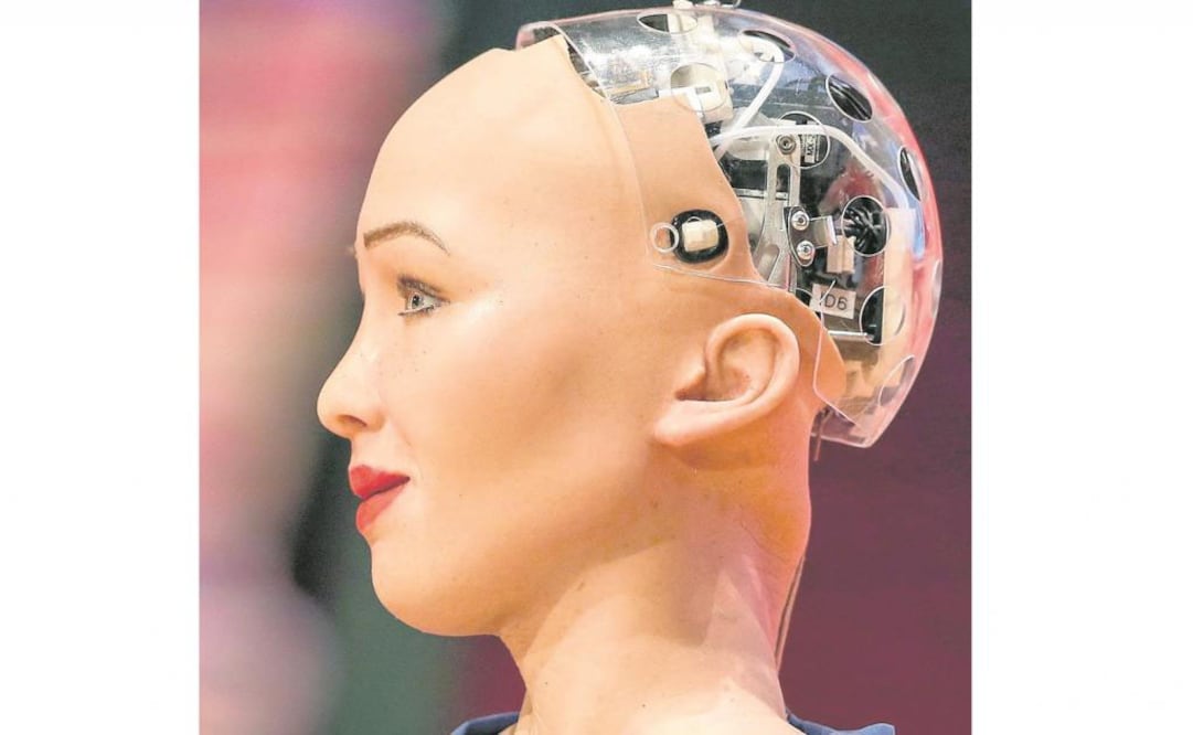 Sophia, el humanoide más avanzado del mundo, participará en el evento que se realizará en Puebla, del 16 al 18 de noviembre. Foto: ARCHIVO EL UNIVERSAL