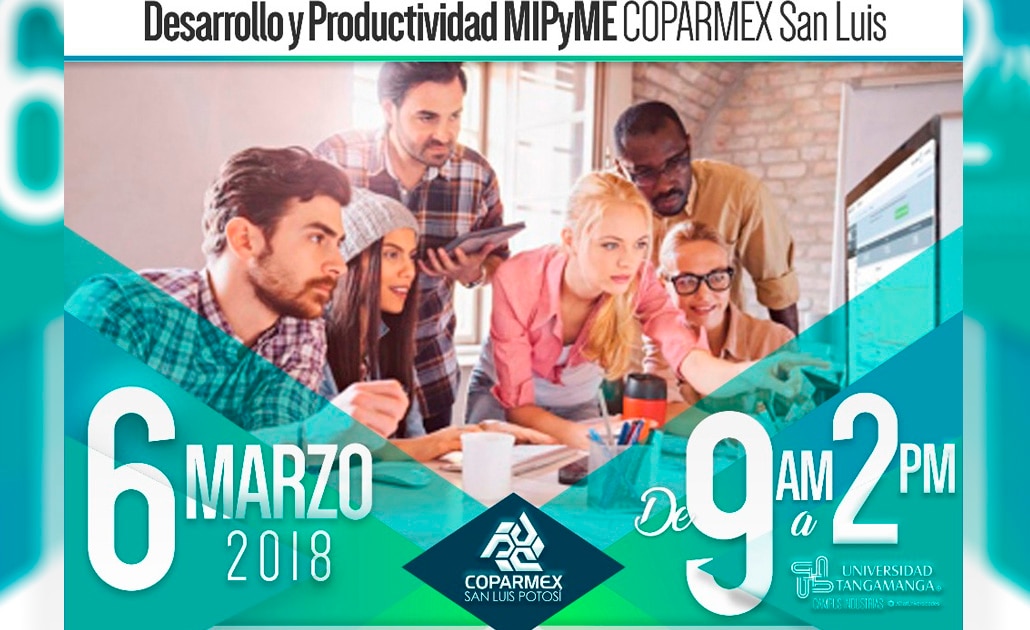 Coparmex convoca a la feria “Desarrollo y Productividad Mipyme”
