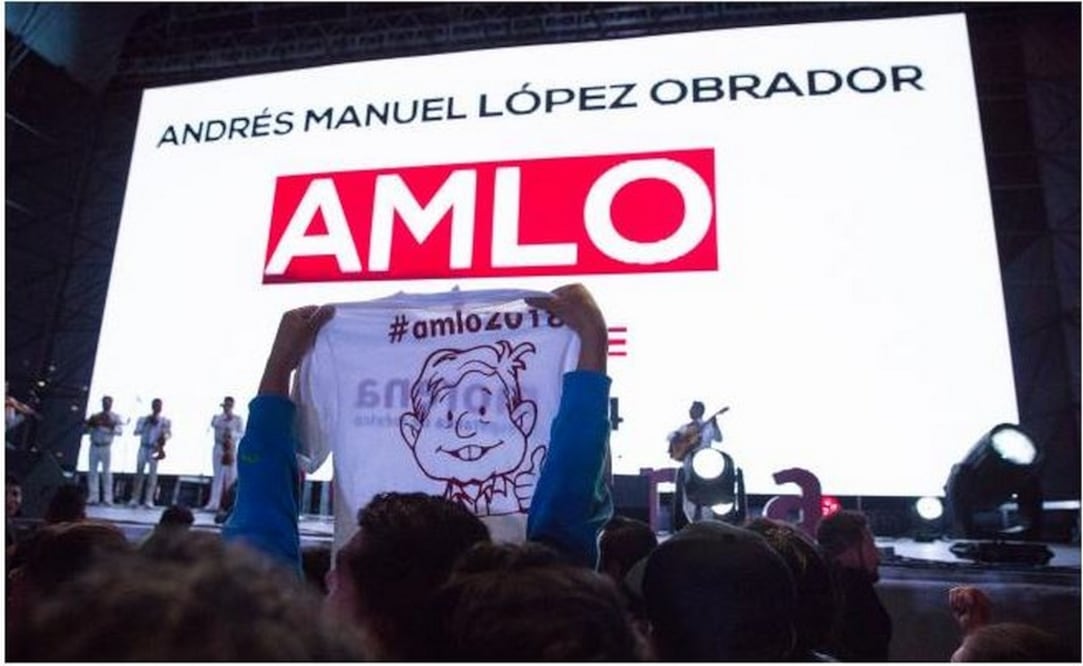 Simpates de Andrés Manuel López Obrador. Foto: Archivo