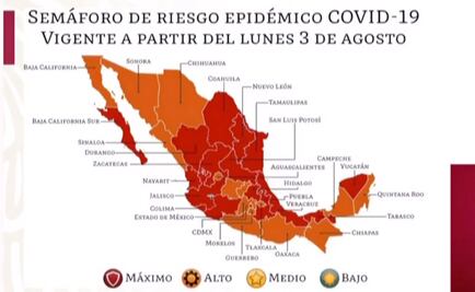 Van 424 mil 637 contagios y 46 mil 688 muertes por Covid-19 en México