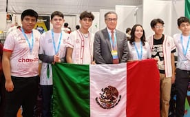 Del aula al podio mundial: Adolescentes potosinos conquistan el tercer lugar en robótica en Suiza