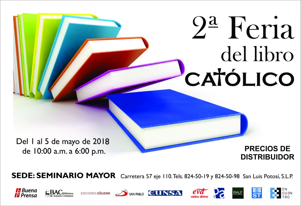 Invita Arquidiócesis de San Luis a su Segunda Feria del Libro Católico