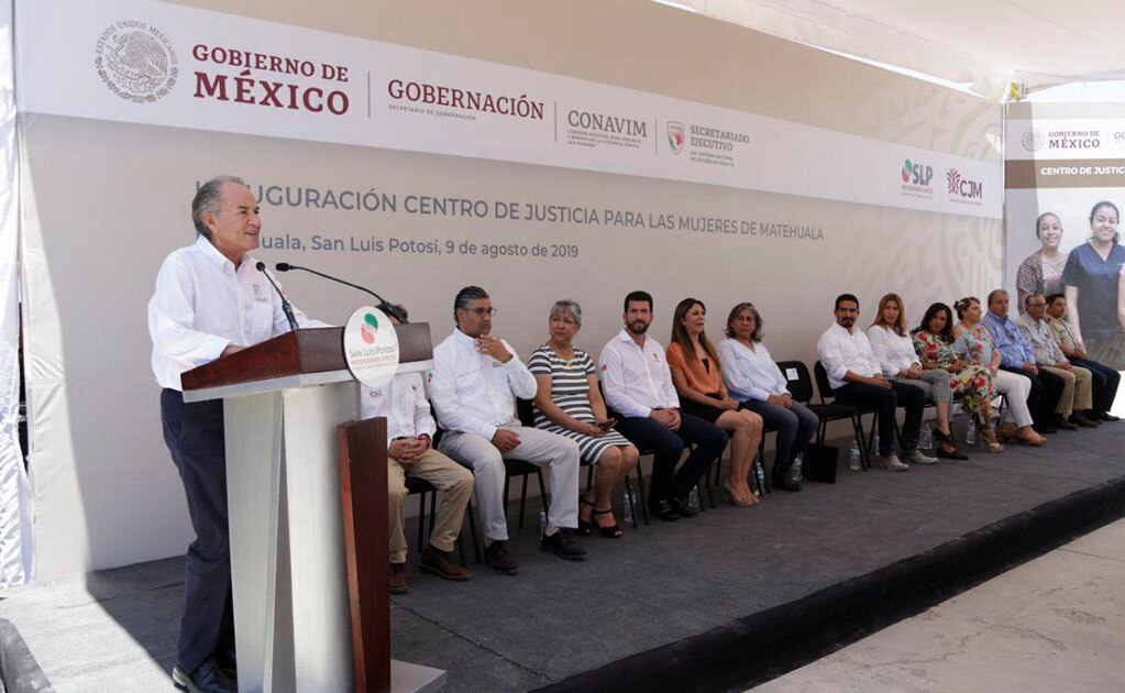 Inauguran Centro de Justicia para las Mujeres en Matehuala