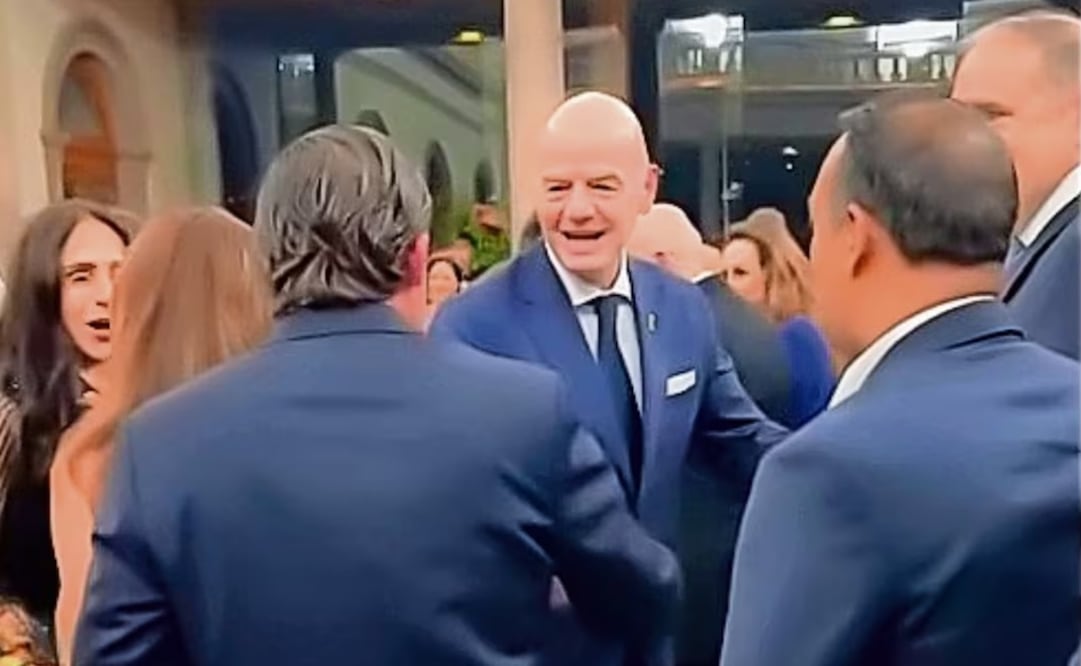 Investigan la cena de la FIFA en el Castillo de Chapultepec. Foto: Captura de video
