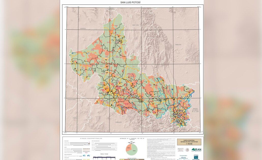 La mayoría de SLP es territorio ejidal o comunal: INEGI