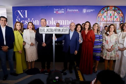 Estrena San Luis Potosí bulevar y estatua en honor al empresario Jacobo Payán Latuff