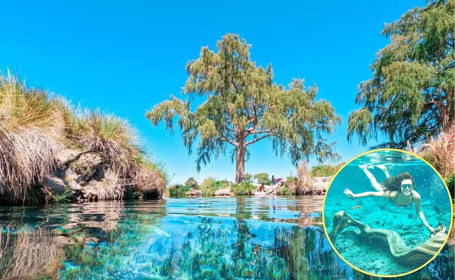 El manantial con albercas naturales para bucear en San Luis Potosí