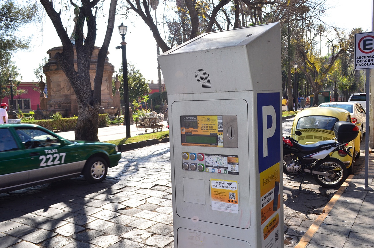 Parquímetros registraron recaudación por más de 3 mdp en diciembre