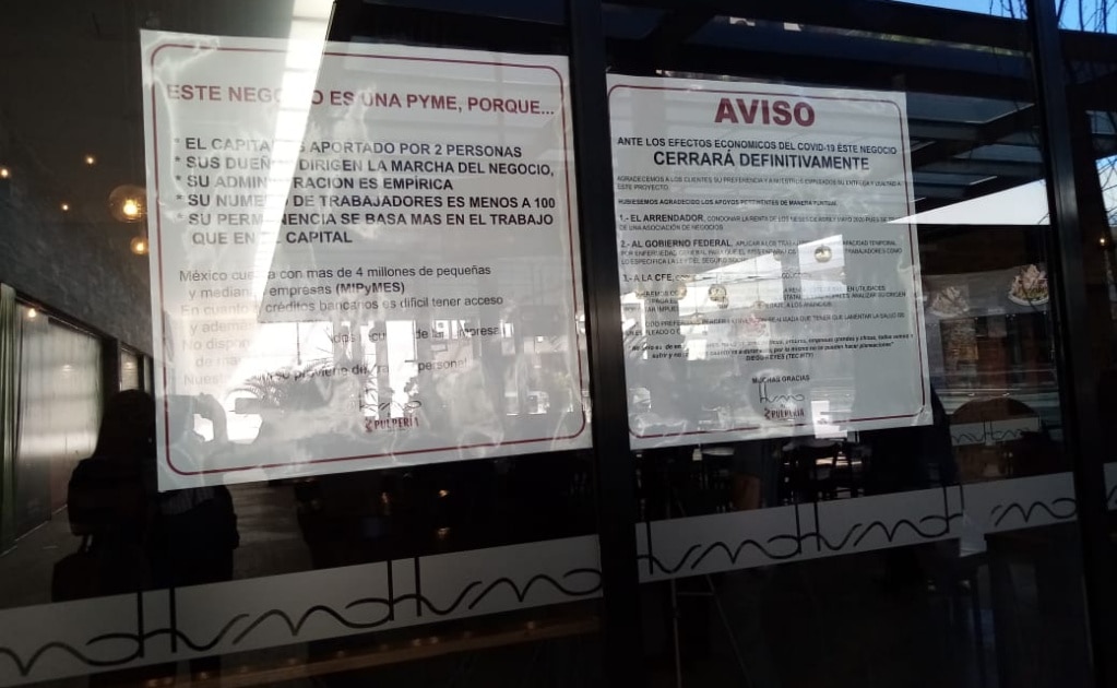 Locatario cierra restaurante en plaza El Dorado; acusa falta de apoyo ante Covid-19