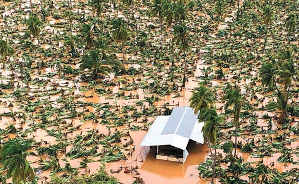 A pesar de que en Jalisco se declaró concluida la emergencia, 223 viviendas resultaron dañadas, así como dos escuelas. Foto: PROTECCIÓN CIVIL JALISCO