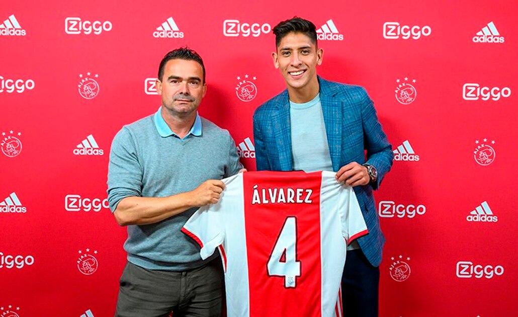 Edson Álvarez portará el número 4 con el Ajax