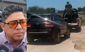Confirma Gallardo investigación sobre auto cargado con "gran cantidad" de combustible tras atentado contra Guardia Civil