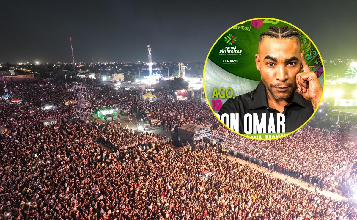 Don Omar en la Fenapo 2025: Lo que debes saber de su concierto gratis en SLP