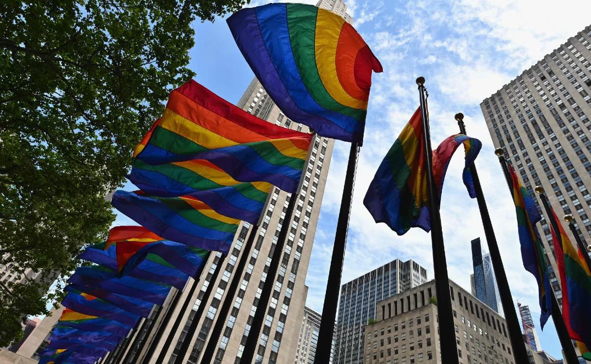 Día Internacional del Orgullo LGBT. Foto: AFP