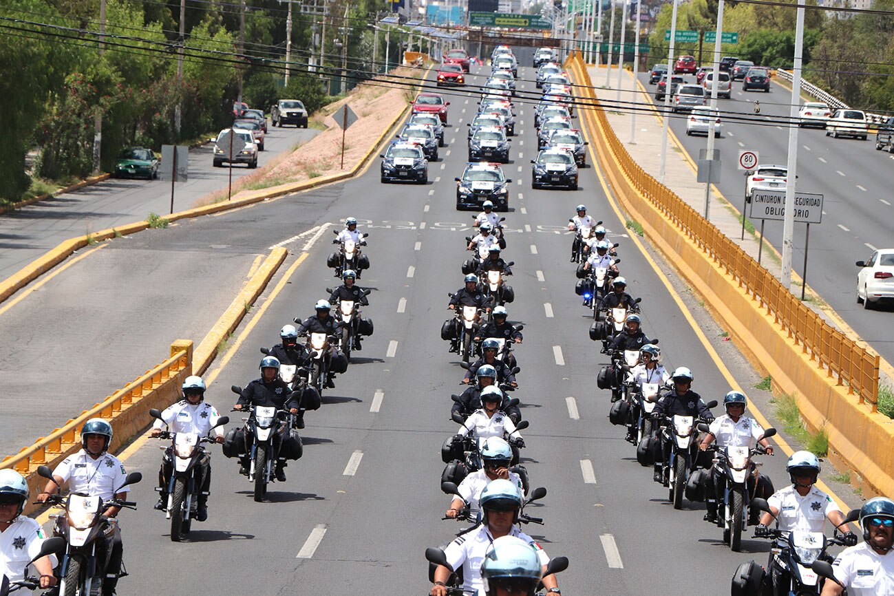 Fallo en motocicletas nuevas de la DGSPM fue en “un tornillito”: Oficial Mayor