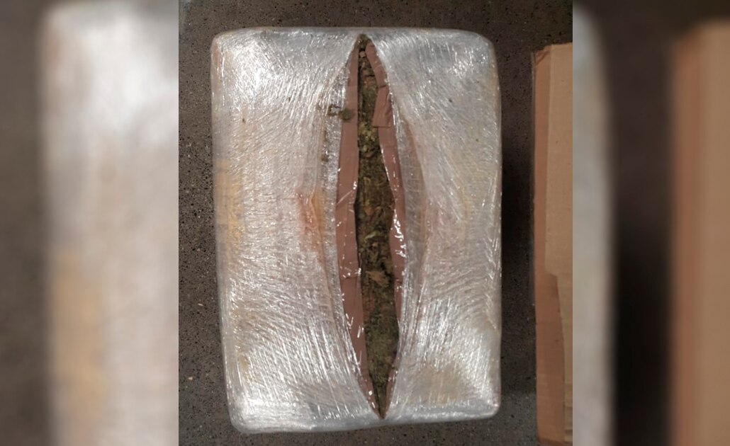 Aseguran marihuana y cargadores en aeropuerto Ponciano Arriaga