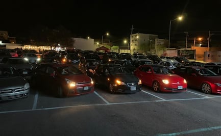 Alistan estacionamiento de Canaco SLP como autocinema