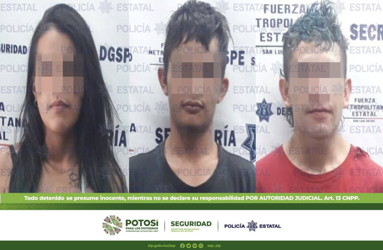Detienen a tres con drogas sintéticas y medio kilo de marihuana en Soledad