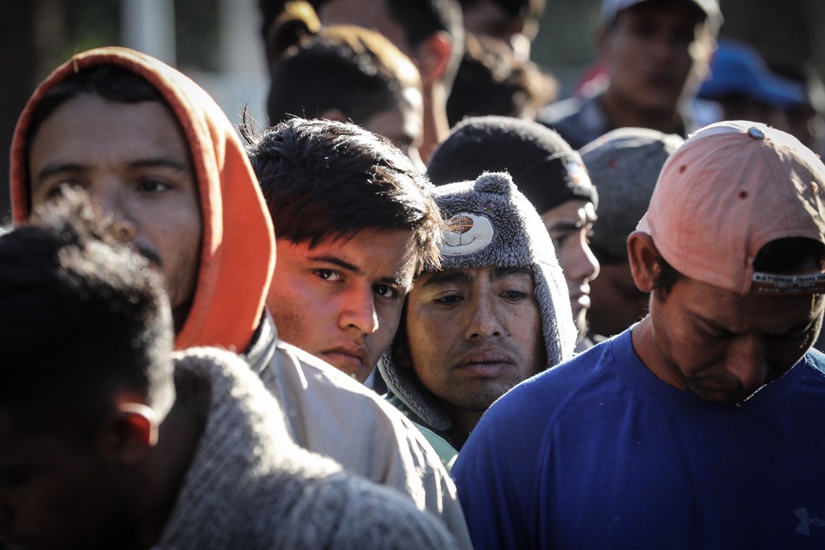 Caravana Migrante a cinco horas de SLP