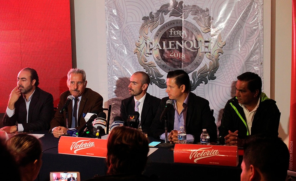 Presentan cartel del Palenque de la FENAPO 2018