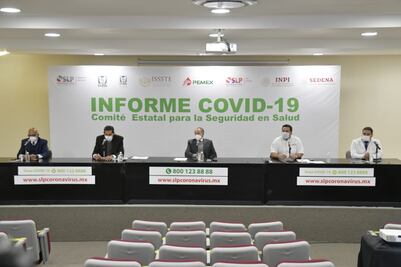 Suma SLP 53 mil 867 contagios y mil 512 decesos por Covid-19