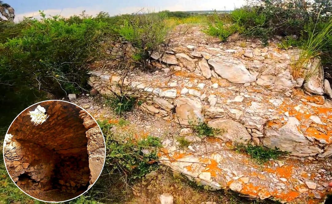 Construcciones subterráneas en SLP. Foto: Fb@Silvia Cacho